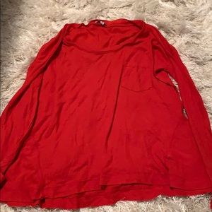 Splendid red long sleeve